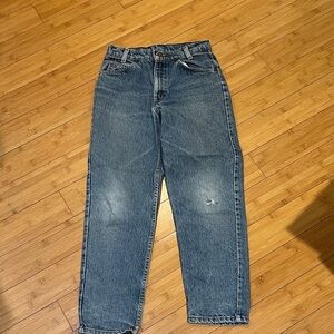 Relaxed High-Rise Women's Jeans in Medium Blue Wash